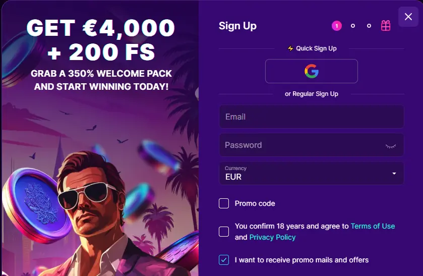 roulettino casino login